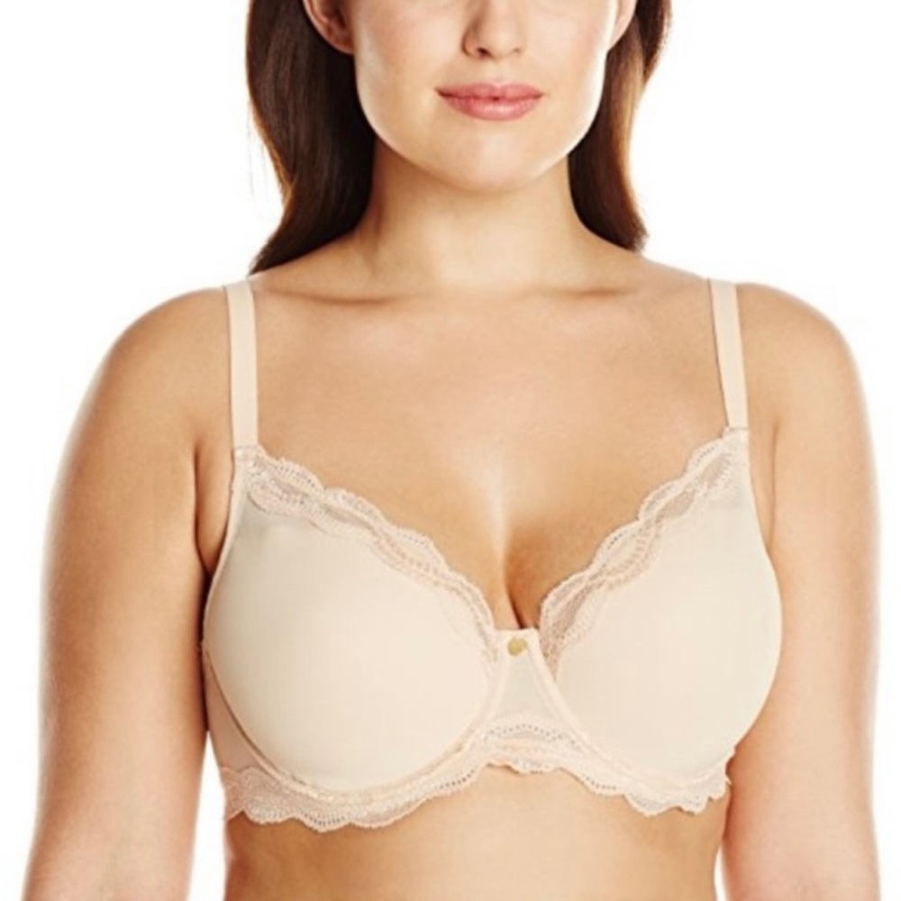 🆕 Natori Pure Allure Nude Full Coverage Underwire Bra 36 DD